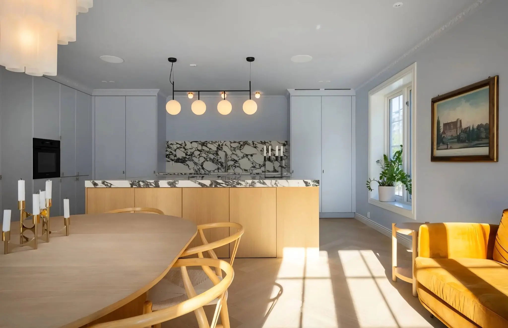 Moderne klassisk kjøkken - Bilde 3